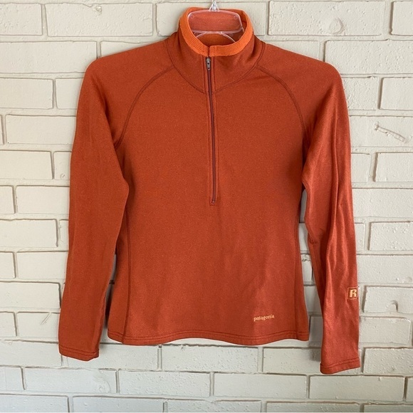 Patagonia Women’s Quarter Zip Jacket Pullover Lightweight Base Layer Sz Small S - Picture 1 of 8